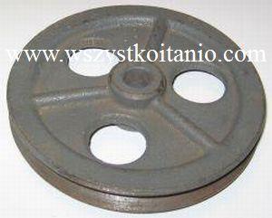 Koło linowe metalowe fi 140 na 1 linę, koła linowe