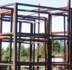 Regał magazynowy spawany