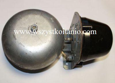 Dzwonek elektryczny 220 V z czapką plastikową, dzwonki elektryczne