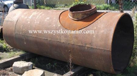 Rura stalowa fi 1000 x 18 z kominem, rury