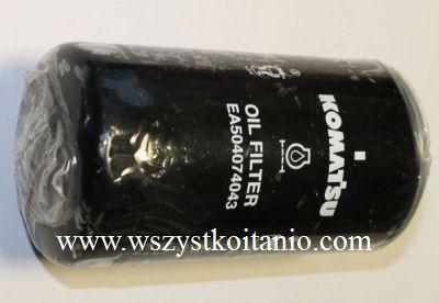 Filtr oleju Komatsu EA504074043, filtr olejowy do koparek, filtry