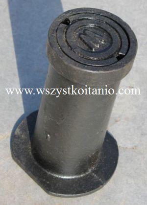 Skrzynka żeliwna uliczna do wody H=260, skrzynki uliczne żeliwne do wody