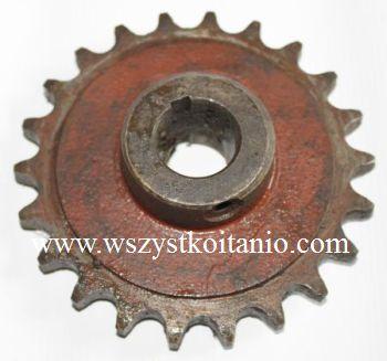 Koło zębate 22 zębów średnica zewnętrzna 142 mm, koła zębate