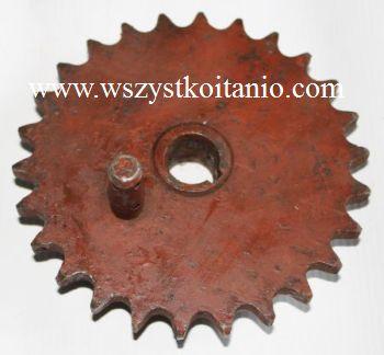 Koło zębate 26 zębów średnica zewnętrzna 137 mm, koła zębate