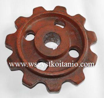 Koło zębate 11 zębów średnica zewnętrzna 268 mm, koła zębate