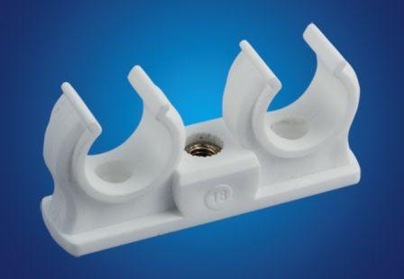 klips podwójny plastikowy WYPRZEDAŻ