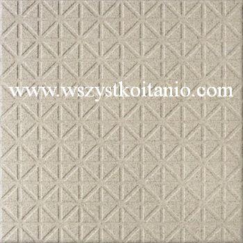 Gres kremowo - brązowy Blocker 29,7 x 29,7; Opoczno, płytki, kafelki, płytka, bloker