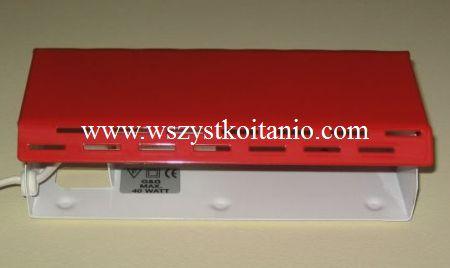 Lampka dziecięca 2295 czerwona, lampy