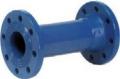 Króćce dwukołnierzowe ciśnieniowe żeliwne FF 50 80 100 150 200 250 300 zwężka