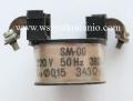 Cewki elektryczne SM-00, 220 V, 343 Ohm, Cu 0,15, 3920 zwojów, 500.40.01, SM - 00, cewka, do styczników elektrycznych