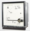 Amperomierze zakres 0 - 600, 95 x 95 x 45, amperomierz, radzieckie