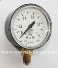 Manometr zakres od 0 do 1 MPa, średnica DN 63, manometry, polskie