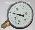 Manometr zakres od 0 do 2,5 MPa, średnica DN 100, manometry, polskie 