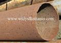 Rura stalowe fi 268 x 6,3 nawiercana, filtr do studni 