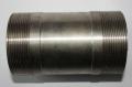 Króciec dwustronnie gwintowany kwasoodporny KO nierdzewny, rura gwintowana