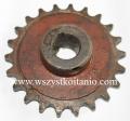 Koło zębate 22 zębów średnica zewnętrzna 142 mm, koła zębate