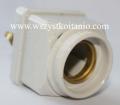 Gniazdo ceramiczne typ STAS452/2-73 bezpiecznika zatablicowe 25 A 500 V, STAS 452 / 2 - 73, gniazda elektryczne ceramiczne