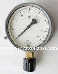 Manometr zakres od 0 do 16 MPa, średnica fi 100, manometry, radzieckie