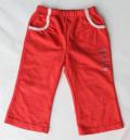 Spodnie dla dzieci, czerwone, sportowe, Grace