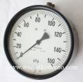 Manometr zakres od 0 do 160 kPa średnica fi 160, manometry, różnica ciśnień, Differenzdruck, DDR, Manometer