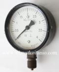 Manometr zakres od 0 do 4 kG / cm2, średnica fi 100, manometry, radzieckie