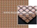 Mozaika szklana ścienna Brown Brokat 29,8 x 29,8; Paradyż, płytki, kafelki